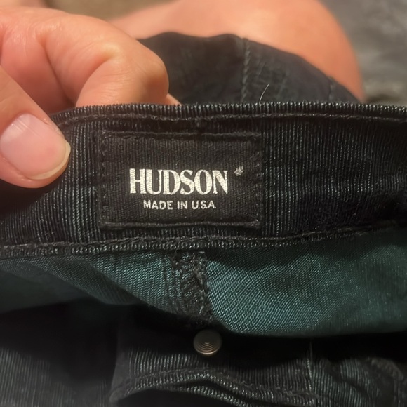 Hudson black mini wale corduroy 5 pocket pants - Picture 7 of 10